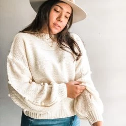 Lush Clothing Love You A Latte Sweater