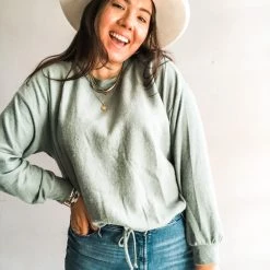 Lush Clothing Double Back Sweatshirt