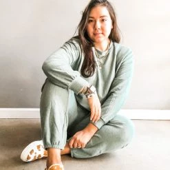 Lush Clothing Double Back Sweatpants