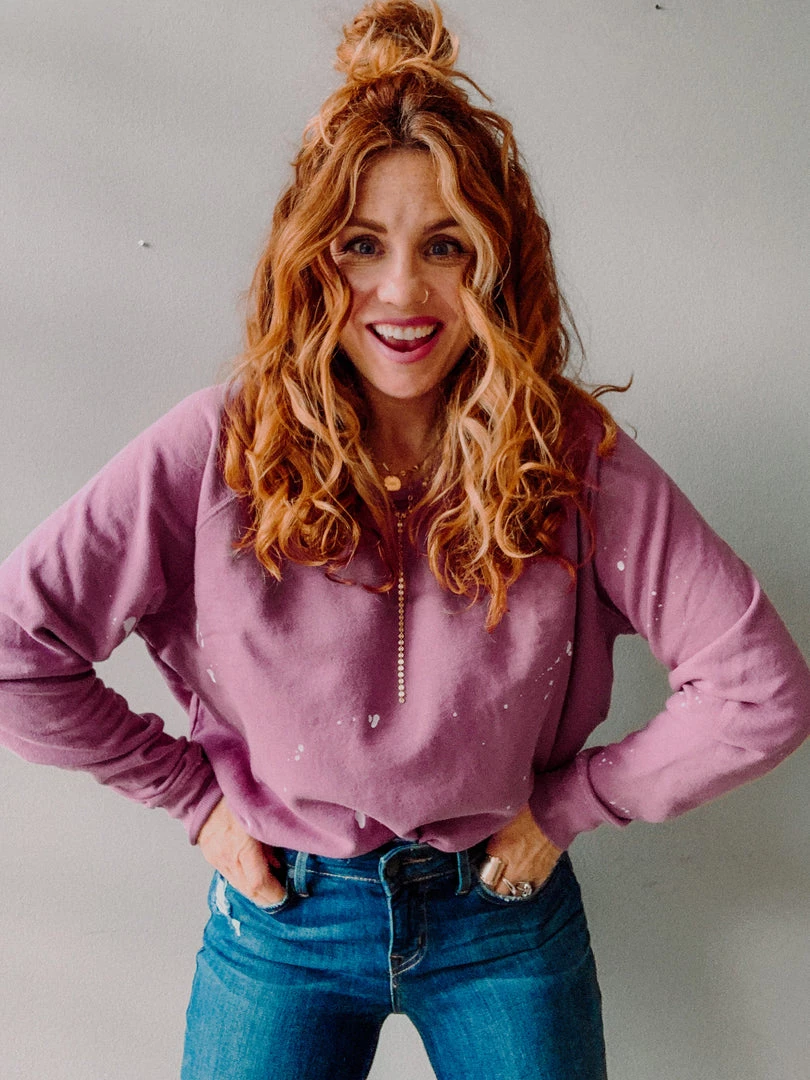 Daydreamer Reworked Varsity Crew Sweatshirt 1 Daydreamer Reworked Varsity Crew Sweatshirt