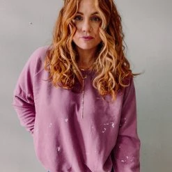 Daydreamer Reworked Varsity Crew Sweatshirt 9 Daydreamer Reworked Varsity Crew Sweatshirt