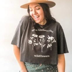 Zutter Clothing Kindness & Wildflowers Tee
