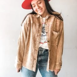 La Miel Ashlynn Corduroy Jacket Clothing