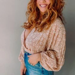 Audrey 3+1 Flower Power Top