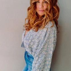 Audrey 3+1 Flower Power Top