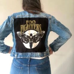 Envy Upcycle Foo Fighters Vintage Tee Jacket