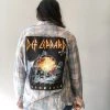 Envy Upcycle Pyromania Def Leppard Vintage Tee Flannel Clothing