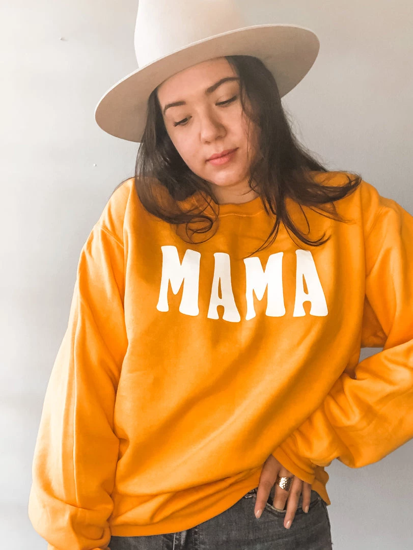 ALPHIA Groovy Mama Sweatshirt 1 ALPHIA Groovy Mama Sweatshirt