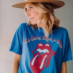 Daydreamer Rolling Stones I Like It Boyfriend Tee Clothing