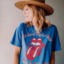 Daydreamer Rolling Stones I Like It Boyfriend Tee Clothing