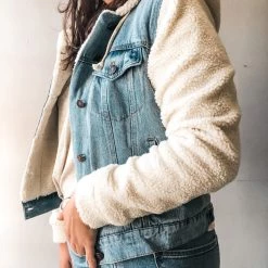 Style Melody Clothing Barley Contrast Jacket