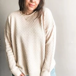 Listicle Laid Back Pullover Knit Sweater