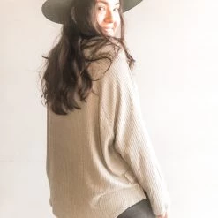 Project Social T Dream Cozy Thermal V Neck