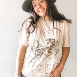 Project Social T Easy Tiger Oversized Tee Clothing