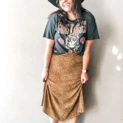 Listicle Clothing Spot Check Midi Skirt