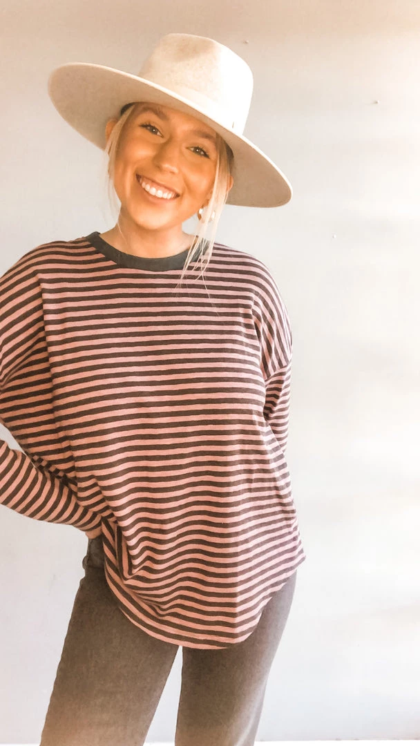 Listicle Sabrina Striped Long Sleeve 2 Listicle Sabrina Striped Long Sleeve