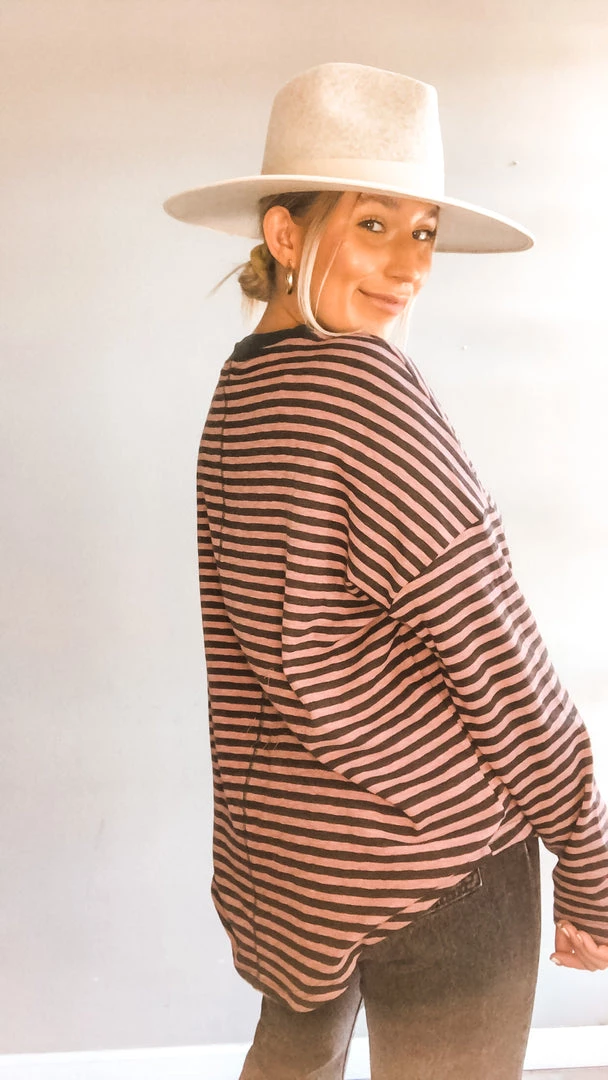 Listicle Sabrina Striped Long Sleeve 4 Listicle Sabrina Striped Long Sleeve