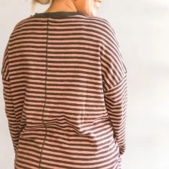 Listicle Sabrina Striped Long Sleeve 9 Listicle Sabrina Striped Long Sleeve