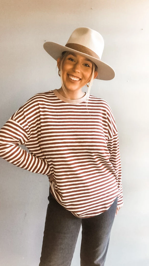 Listicle Sabrina Striped Long Sleeve 7 Listicle Sabrina Striped Long Sleeve