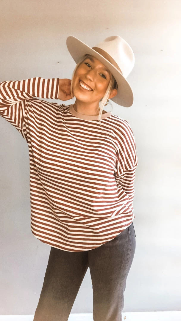 Listicle Sabrina Striped Long Sleeve 5 Listicle Sabrina Striped Long Sleeve