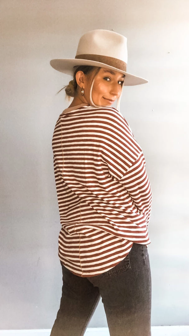 Listicle Sabrina Striped Long Sleeve 6 Listicle Sabrina Striped Long Sleeve