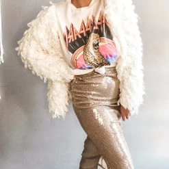 Ces Femme Disco Babe Midi Skirt