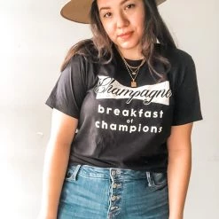 Blume + Co. Clothing Champagne Breakfast Tee