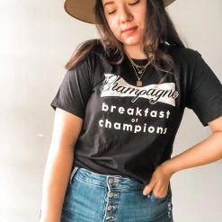Blume + Co. Clothing Champagne Breakfast Tee