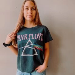 Daydreamer Pink Floyd Prism Girlfriend Tee Clothing