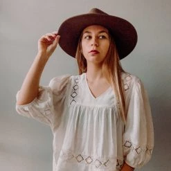 Lush Clothing Indiana Babydoll Top