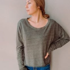 Chaser Brand Chaser Cropped Long Sleeve