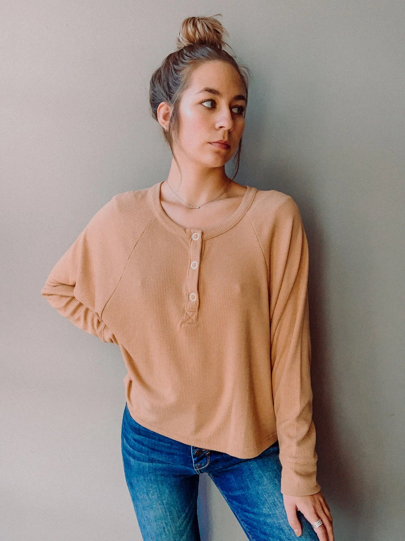 Chaser Brand Clothing Chaser Oversized Henley 1 Chaser Brand Clothing Chaser Oversized Henley