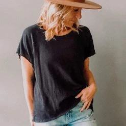 Chaser Brand Chaser Cap Sleeve Raglan Clothing