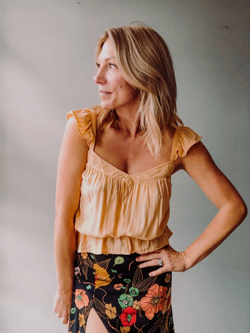 Lush Clothing Delilah Ruffle Tank 2 Lush Clothing Delilah Ruffle Tank