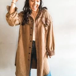 POL Clothing Sale Seek And Find Long Jacket