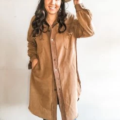 POL Clothing Sale Seek And Find Long Jacket