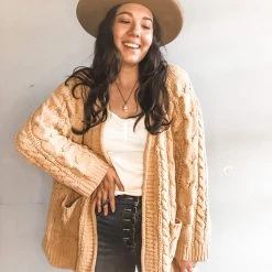 POL Clothing Harvest Moon Cardigan