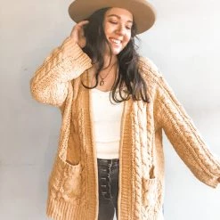 POL Clothing Harvest Moon Cardigan