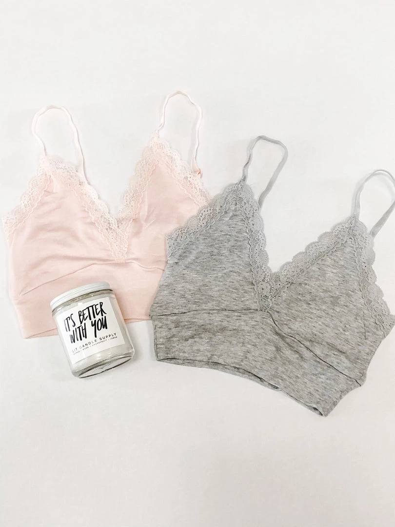 Z Supply Clothing Rose Lacie Bralette 1 Z Supply Clothing Rose Lacie Bralette