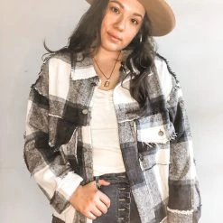 POL Clothing On The Fringe Jacket