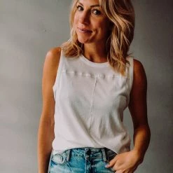 Chaser Brand Chaser Seamed Muscle Tank