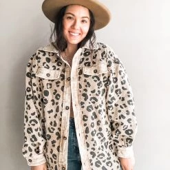 Bibi Clothing Brandy Corduroy Shacket