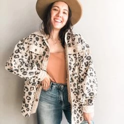 Bibi Clothing Brandy Corduroy Shacket