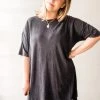 Z Supply Delta T-Shirt Dress Clothing