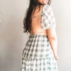 Mable Waverly Gingham Midi Dress