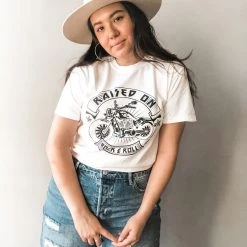 Benie Los Angeles Clothing Raised On Rock & Roll Tee