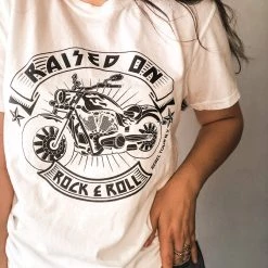 Benie Los Angeles Clothing Raised On Rock & Roll Tee