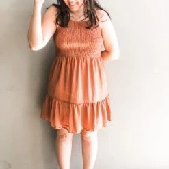 Wishlist Here To Stay Smocked Dress