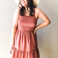 Wishlist Here To Stay Smocked Dress