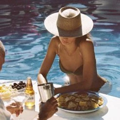 New Arrivals Palma Boater Hat By Lack Of Color